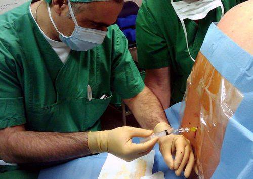 блокада позвоночника