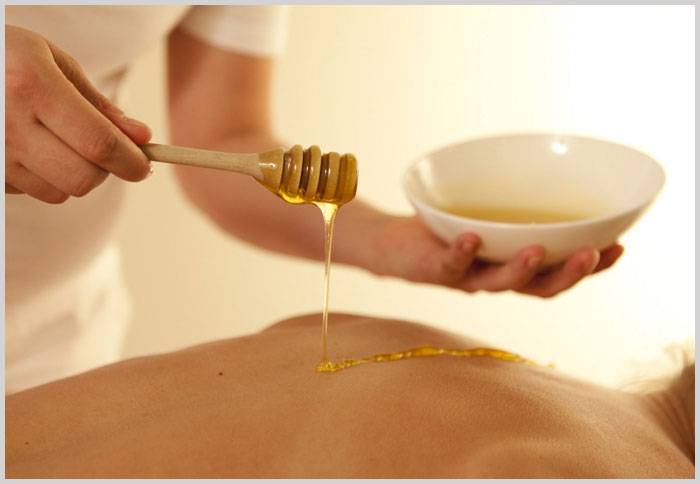 медовый массаж