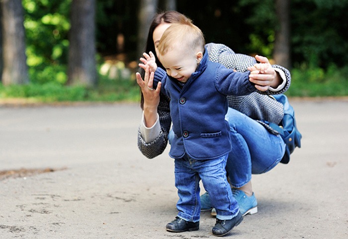 прогулка с ребенком